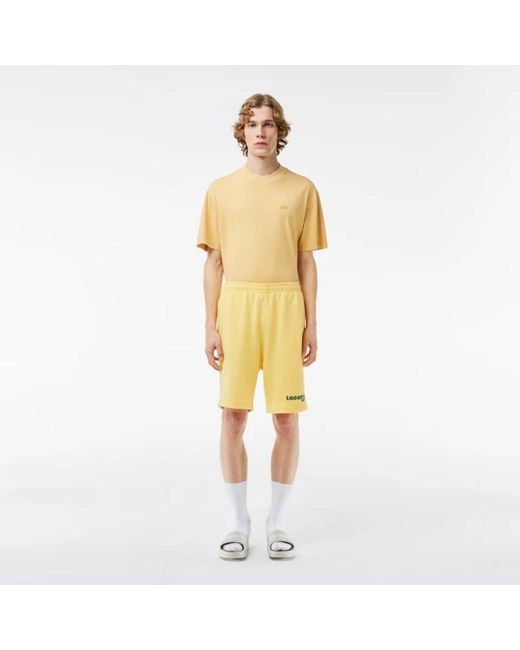 Lacoste Casual shorts für männer in Yellow für Herren