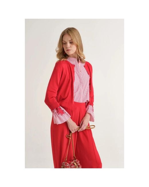 Cardigans Maliparmi de color Red