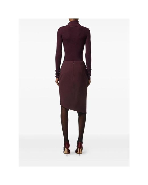 Elisabetta Franchi Turtlenecks in het Purple