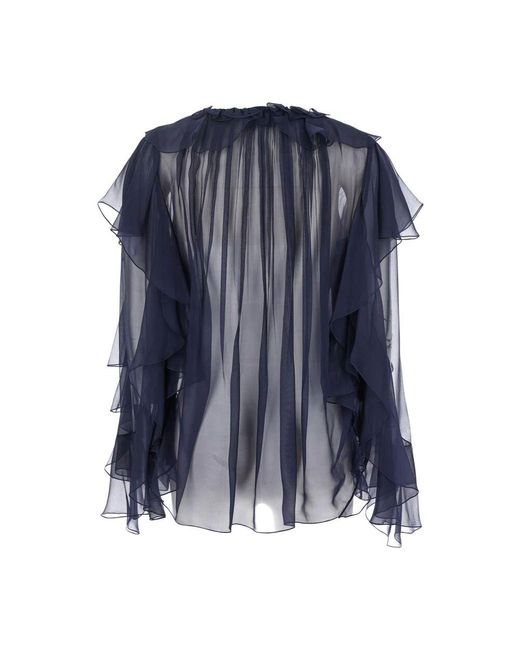 Blouses di Alberta Ferretti in Blue