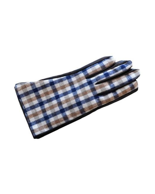 Aquascutum Blue Gloves