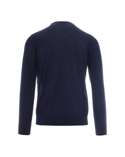 Ballantyne Blue Round-Neck Knitwear for men