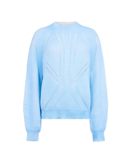 Moorer Blue Round-Neck Knitwear