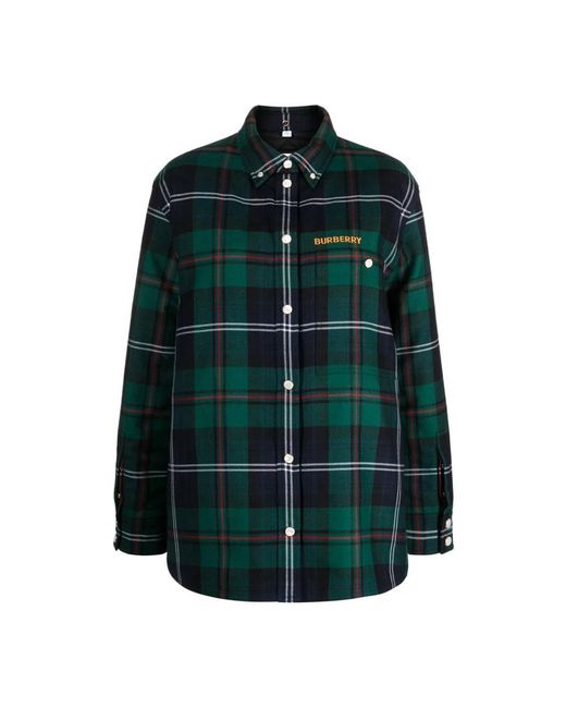 Light Jackets Burberry de color Green