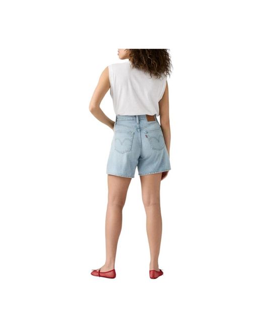 Levi's Blue Denim Shorts