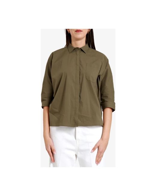 Shirts Cruna de color Green