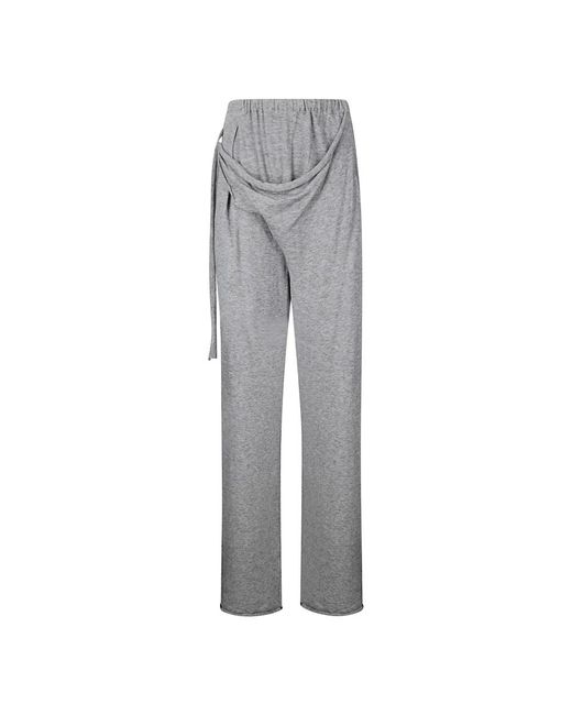 OTTOLINGER Gray Straight Trousers