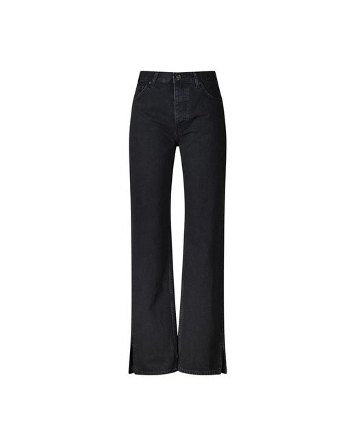 Anine Bing Black Flared Jeans