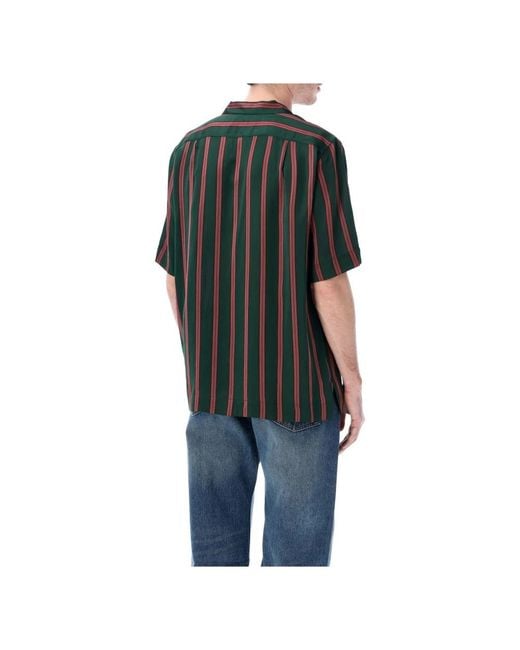 Dries Van Noten Black Short Sleeve Shirts for men