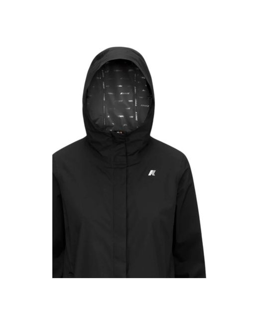 Rain Jackets K-Way de color Black