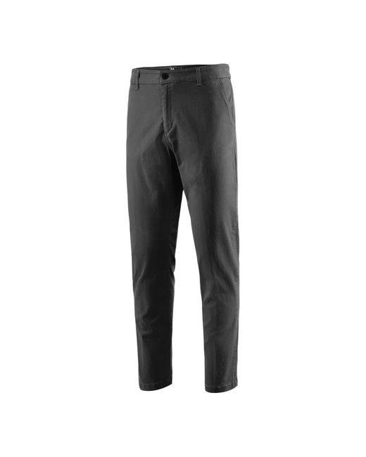 Bomboogie Gray Slim-Fit Trousers for men