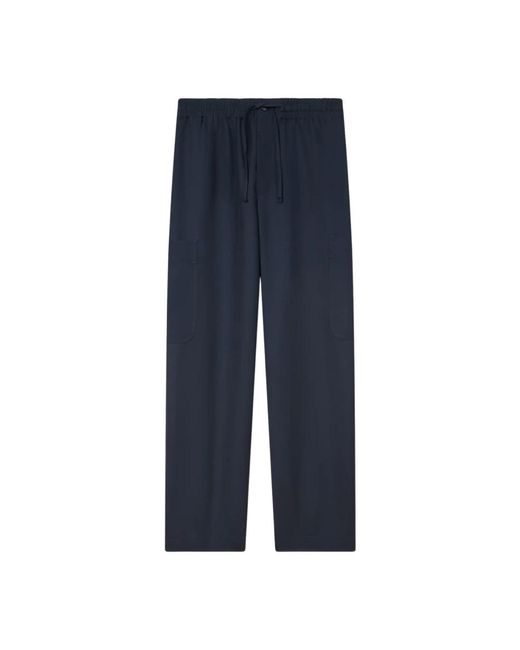 KENZO Straight Trousers in het Blue voor heren