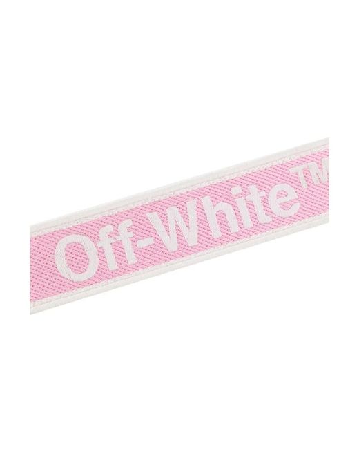Off-White c/o Virgil Abloh Pink Bracelets