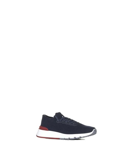Brunello Cucinelli Blue Sneakers for men