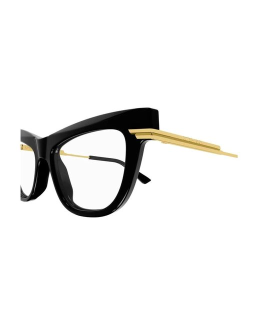 Bottega Veneta Black Glasses