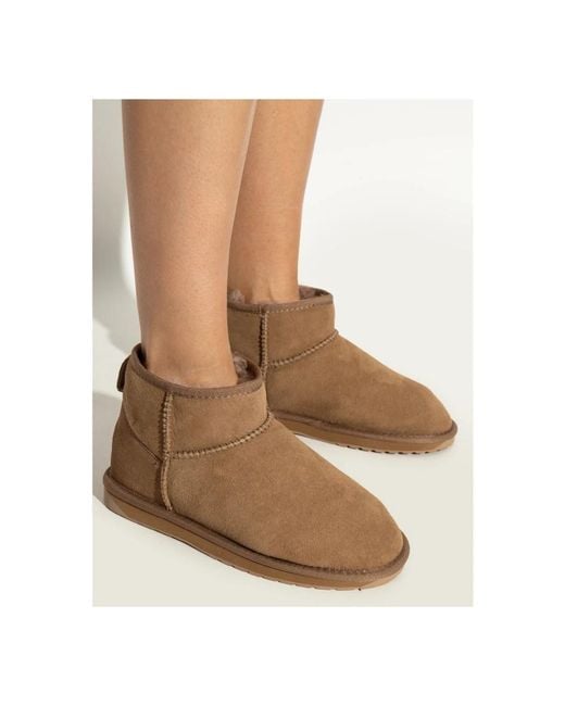 EMU Brown Stinger Micro Snow Boots