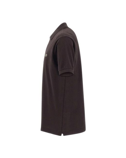 Lacoste Black Polo Shirts for men