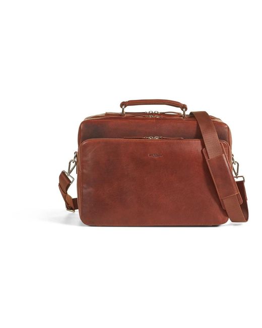 Howard London Brown Laptop Bags & Cases for men