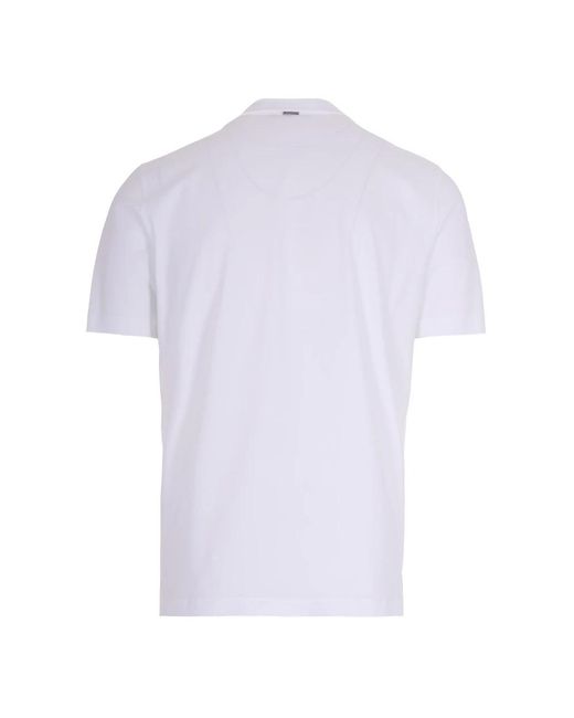 Herno Tops ,Wit ,Katoen Polo Shirts in het White voor heren