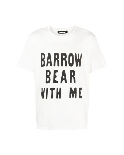 Barrow Jersey t-shirt 002 in White für Herren