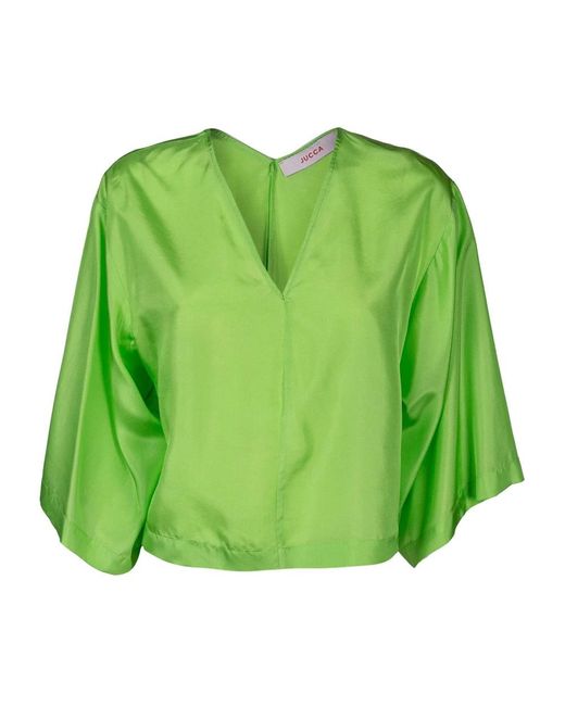 Jucca Green Blouses