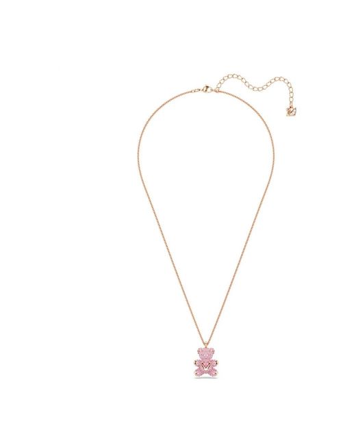 Necklaces Swarovski de color Pink