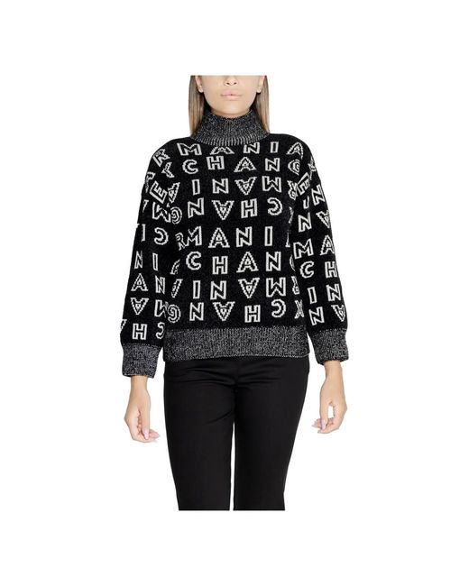 ARMANI EXCHANGE Truien & Vesten ,Zwart ,Polyester Herfst/Winter Trui in het Black