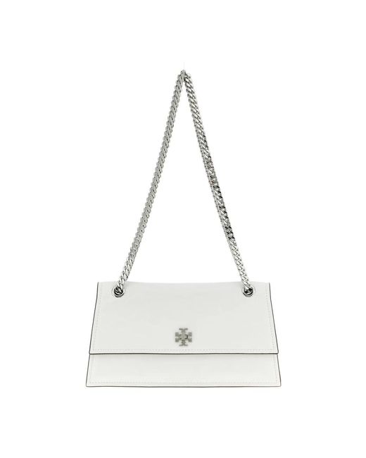 Tory Burch White Shoulder Bags