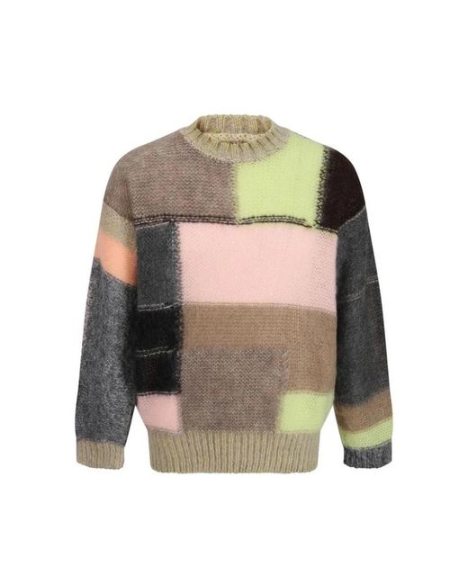 Round-Neck Knitwear di Magliano in Green da Uomo