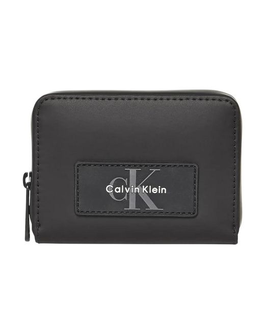 Wallets & Cardholders di Calvin Klein in Black da Uomo