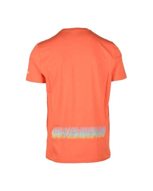 Bikkembergs Orange T-Shirts for men