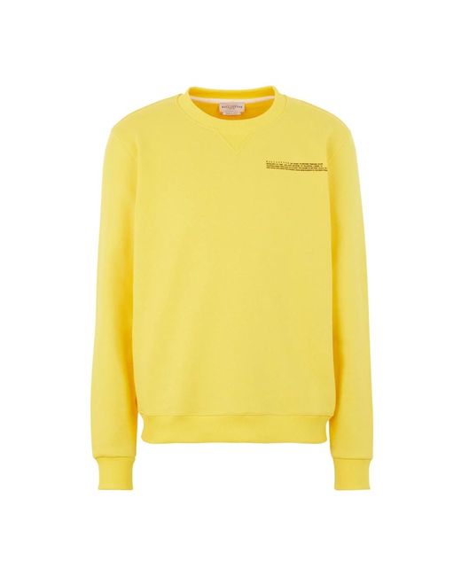 Ballantyne Grafik jubiläums-sweatshirt in Yellow für Herren