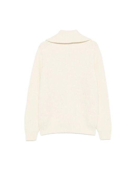 Moncler White Turtlenecks for men