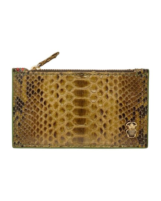 Claris Virot Metallic Wallets & Cardholders