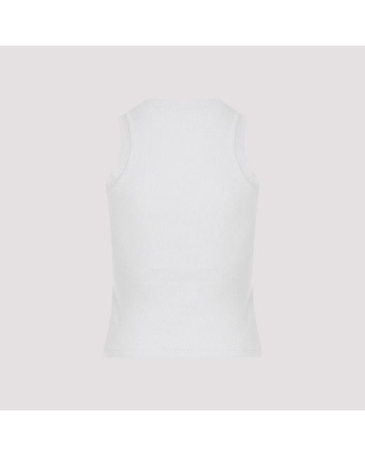 Tops > sleeveless tops Off-White c/o Virgil Abloh en coloris White