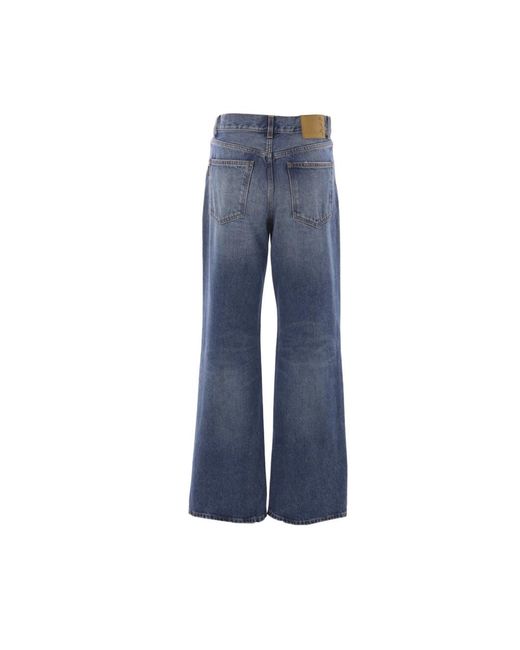 Haikure Blue Straight Jeans