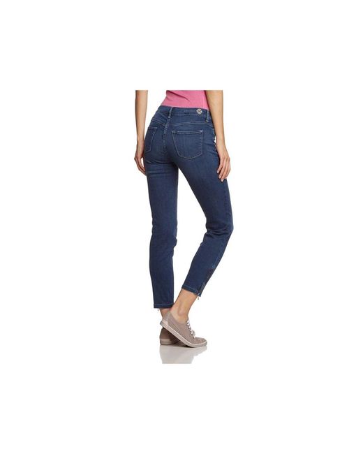 Cropped Jeans M·a·c de color Blue