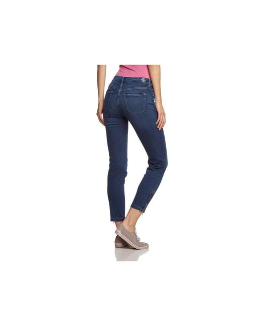 Cropped Jeans M·a·c de color Blue