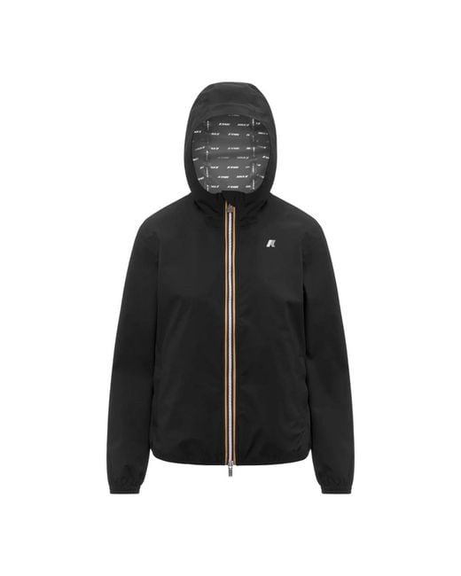 K-Way Black Light Jackets