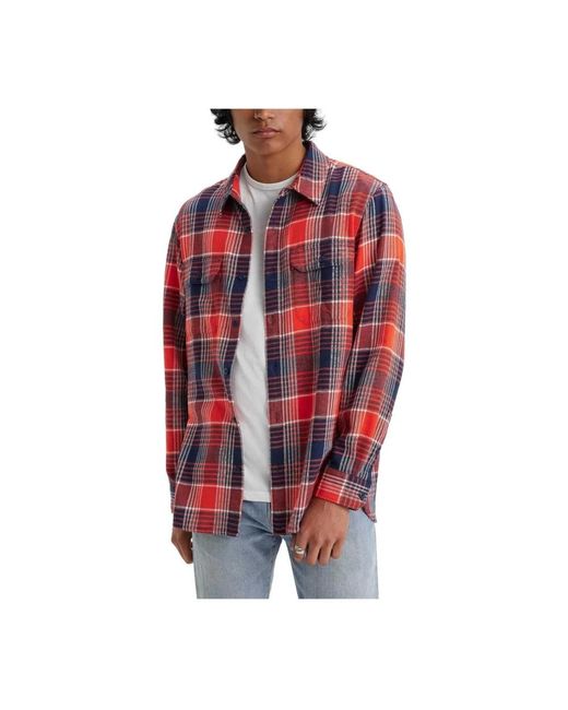 Levi's Red Casual Shirts for men