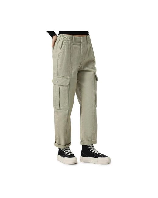 Vans Straight Trousers in het Green
