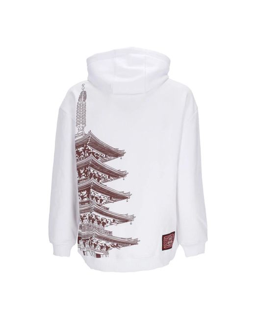 DOLLY NOIRE White Hoodies for men