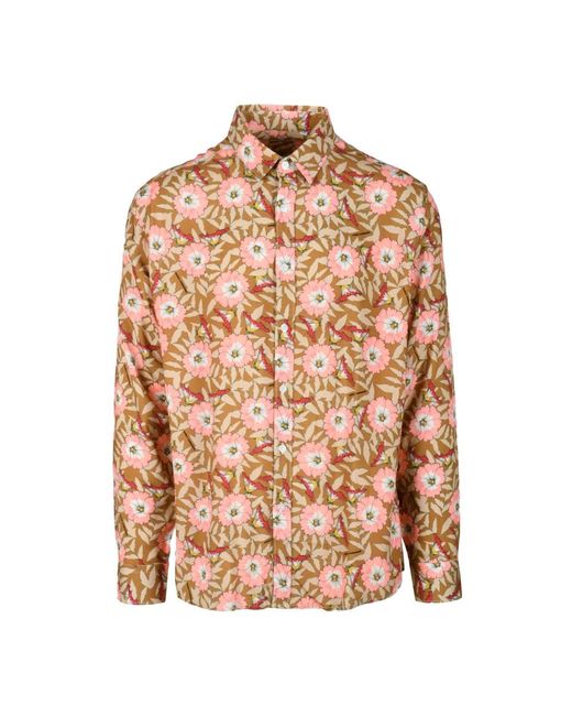 Daniele Alessandrini Casual Shirts in het Brown voor heren