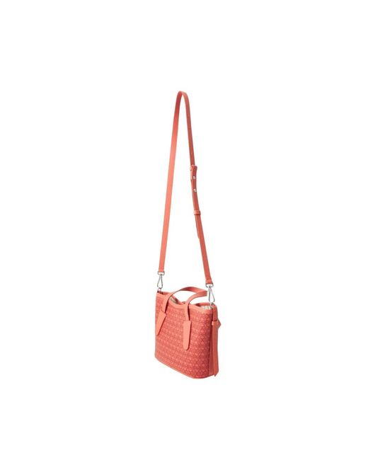 Coccinelle Red Tote Bags
