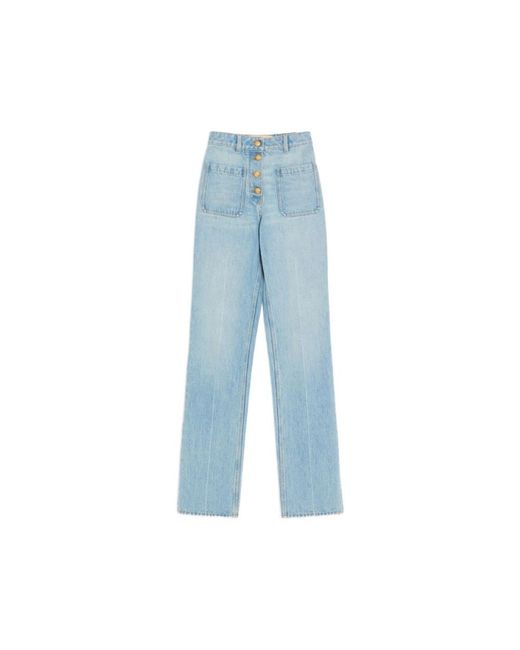 Valentino Blue Straight Jeans