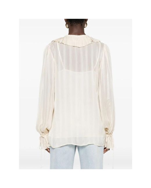 Blouses Pinko de color Natural