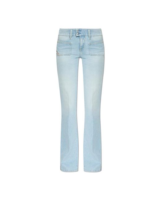 DIESEL Boot-Cut Jeans in het Blue