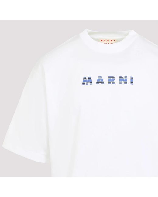 Marni White T-Shirts for men