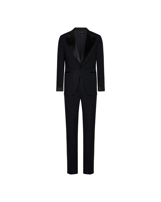Tom Ford Black Single Breasted Suits for men