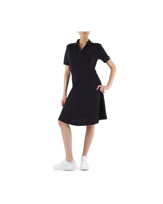 Dresses > day dresses > short dresses Tommy Hilfiger en coloris Black